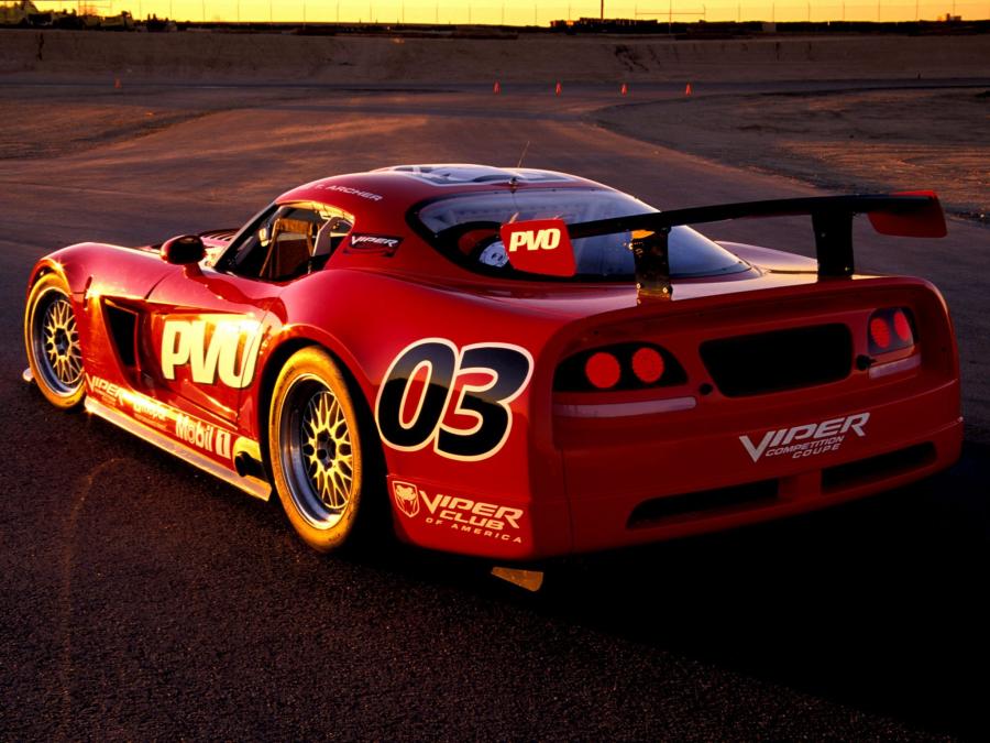  Dodge Viper SRT10 Competition Coupe 2002 года  (фото 13 из 25)